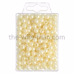 Pärlor champagne 8mm 250-pack