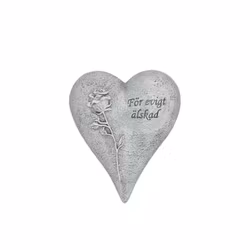 Hjärta För evigt älskad 18,5cm