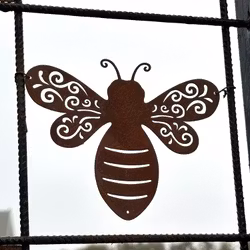 Surrande vän, skylt till armeringsnät