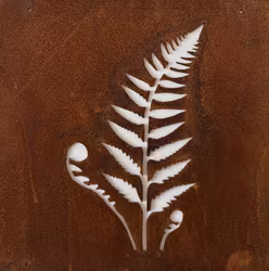 Ormbunke, skylt till armeringsnät