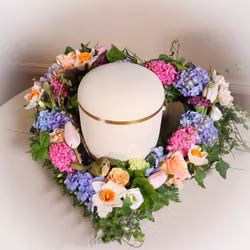 Elinklack – för montering av blomsterhjärta