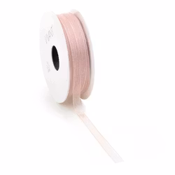 Band 7mm Organza Puder 50meter
