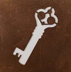 Nyckel, skylt till armeringsnät