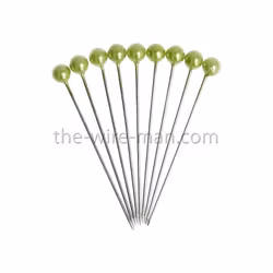 Pärlnål Grön 4mm 150st