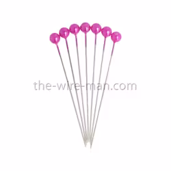 Pärlnål Cerise 6mm 20-pack