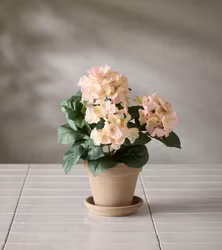 Konstgjord Hortensia 30cm Rosa