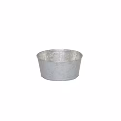 Kruka rund Antik Zink 15cm