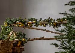 Batteridriven girlang med LED-belysning