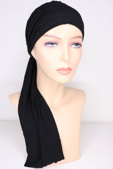Turban Svart - PerukGalleriet