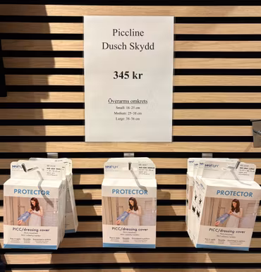 PICCLINE Dusch Skydd