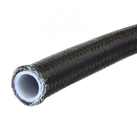 Nylonomspunnen PTFE Slang - AN8 (decimeter)