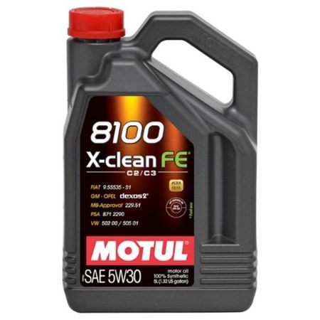 Motul 8100 X-Clean FE 5w30 5L