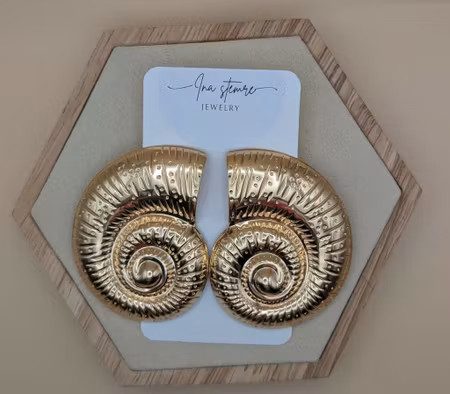 Havet spiral -Øredobber