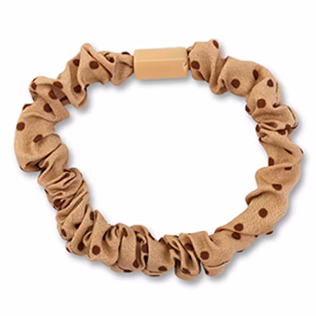 Scrunchie - Prikker Brun