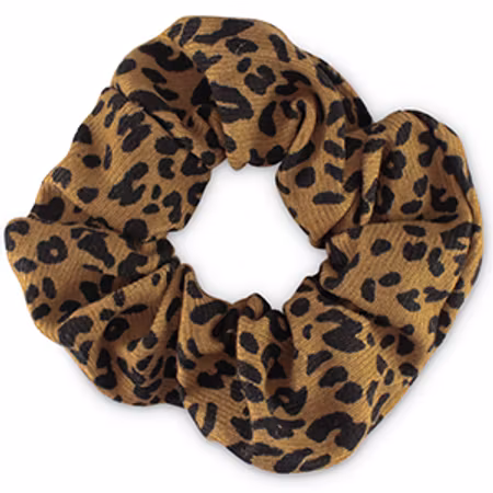 Scrunchie - Leopard brun