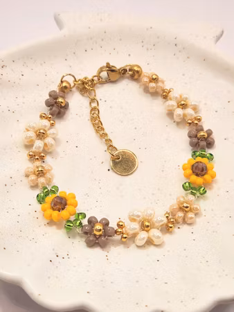 Solsikke Armbånd – Autumn Harvest