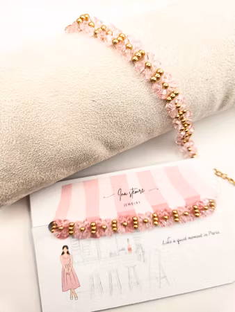 Elegant Armbånd – Rose Crystal
