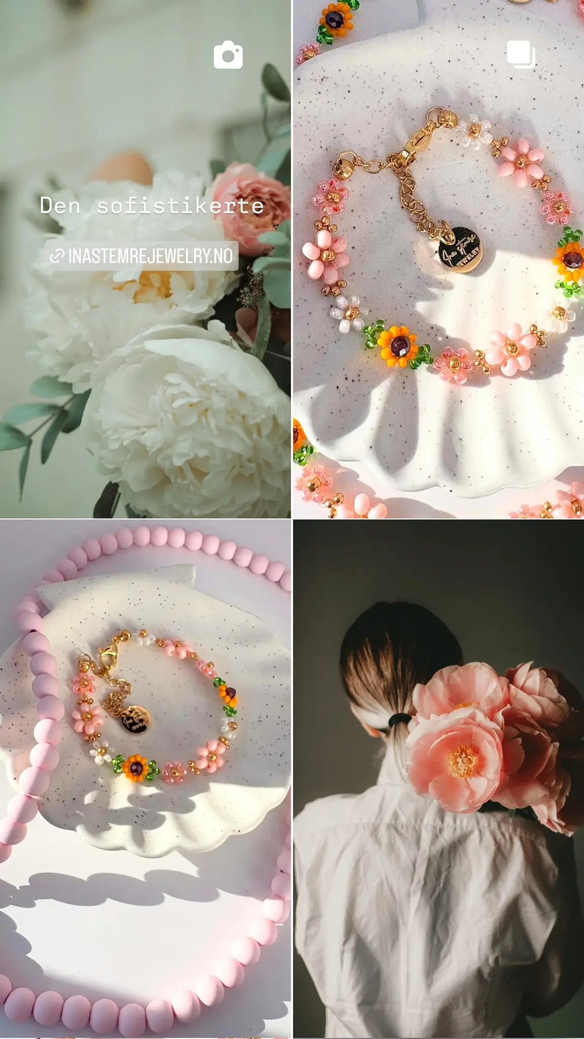 Lilly - Blomster armbånd