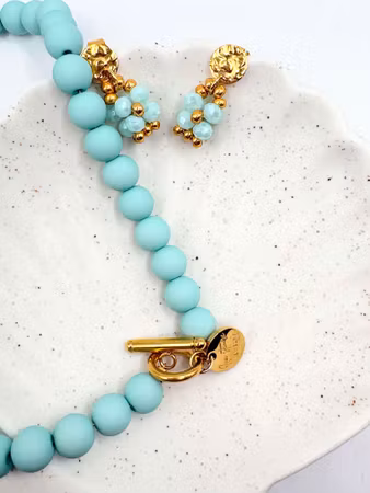 Elegant Øredobber – Turquoise Dream