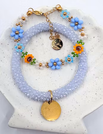 Elegant Armbånd – Sky blue