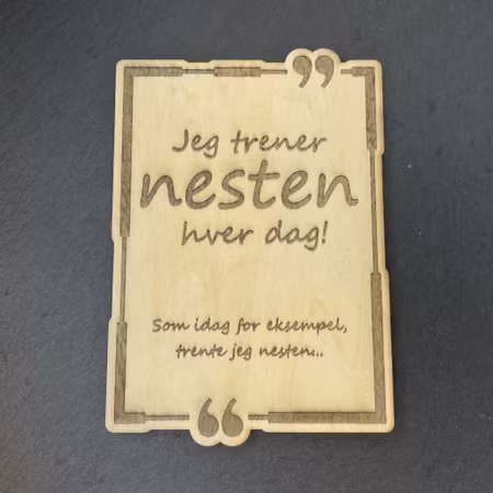 Kjøleskapsmagnet - Sitater