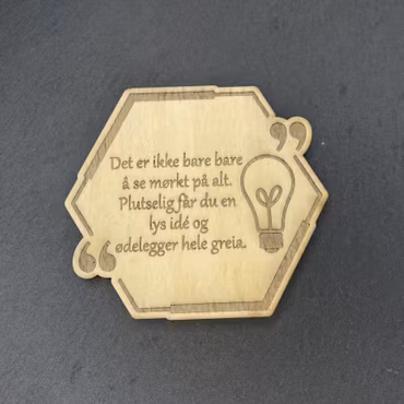 Magnet - "Lys idè" - Sitat