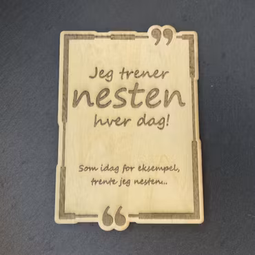 Magnet - "Trener Nesten" - Sitat