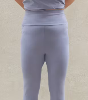 Yogatights hög midja Grayish Light