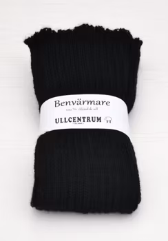 Benvärmare ull, antracit korta