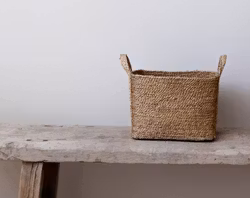 Jute korg liten