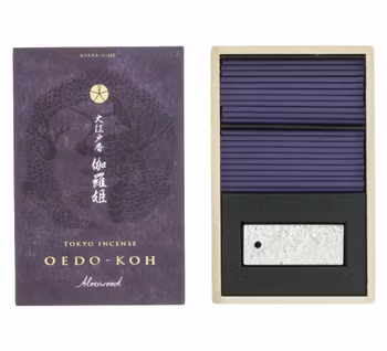 Oedo-Koh rökelse Kyara-Hime agarträ