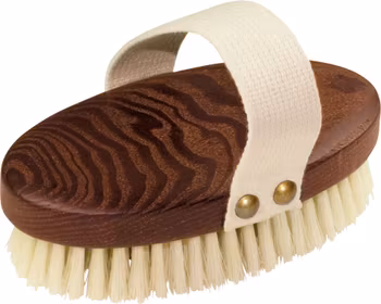 Massageborste i värmebehandlad ask