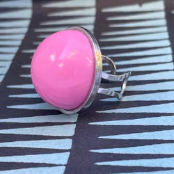 Ring - bubbelgumsrosa