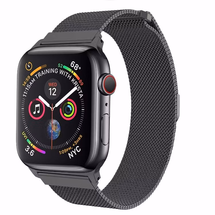 Apple Watch Armband Milanesisk 38/40/41mm Mörkgrå