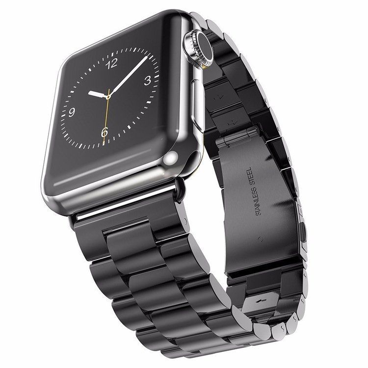 Apple Watch Borstat Metallarmband 38/40mm Svart