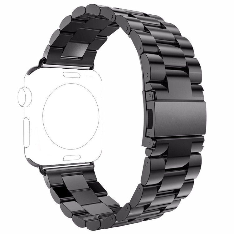 Apple Watch Borstat Metallarmband 38/40mm Svart