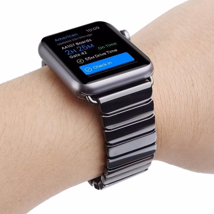 CERAMIC ARMBAND FÖR APPLE WATCH 38/40/4mm SVART