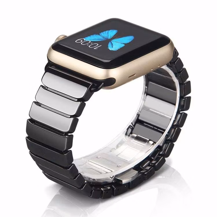 CERAMIC ARMBAND FÖR APPLE WATCH 38/40/4mm SVART