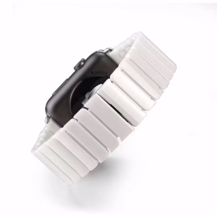 CERAMIC ARMBAND FÖR APPLE WATCH 42/44/45mm VIT