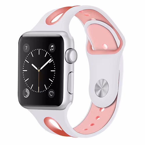 Silikonband för Apple Watch 1 2 3 4 - FLERA FÄRGER