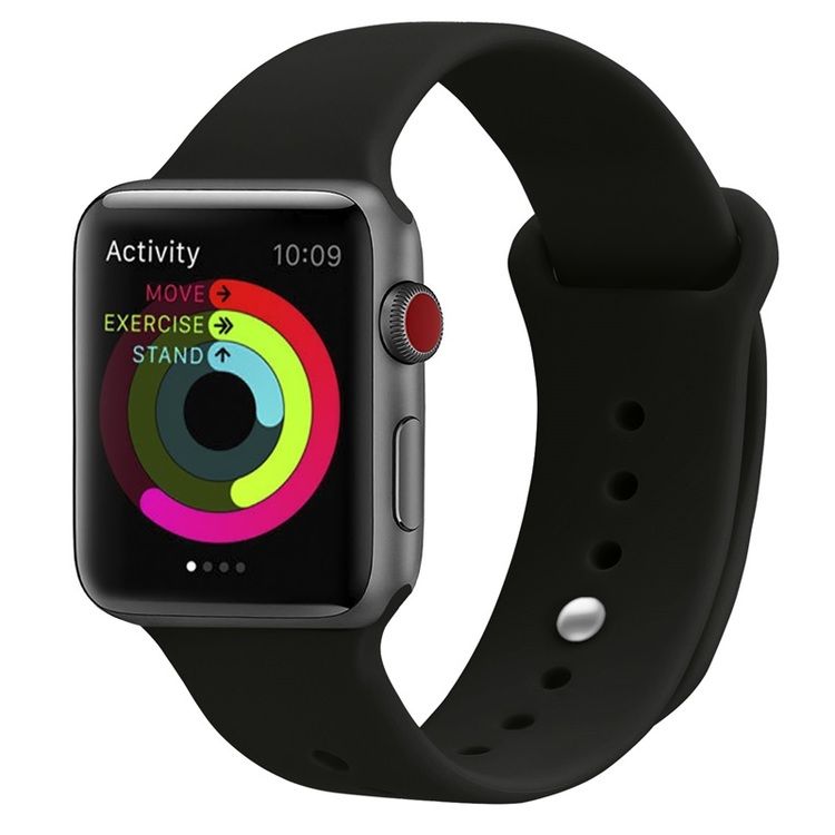 Armband sport för Apple Watch Helsvart 38/40mm 41mm