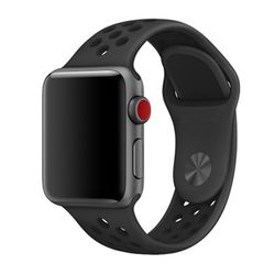 Armband sport för Apple Watch Helsvart 42/44mm 45mm