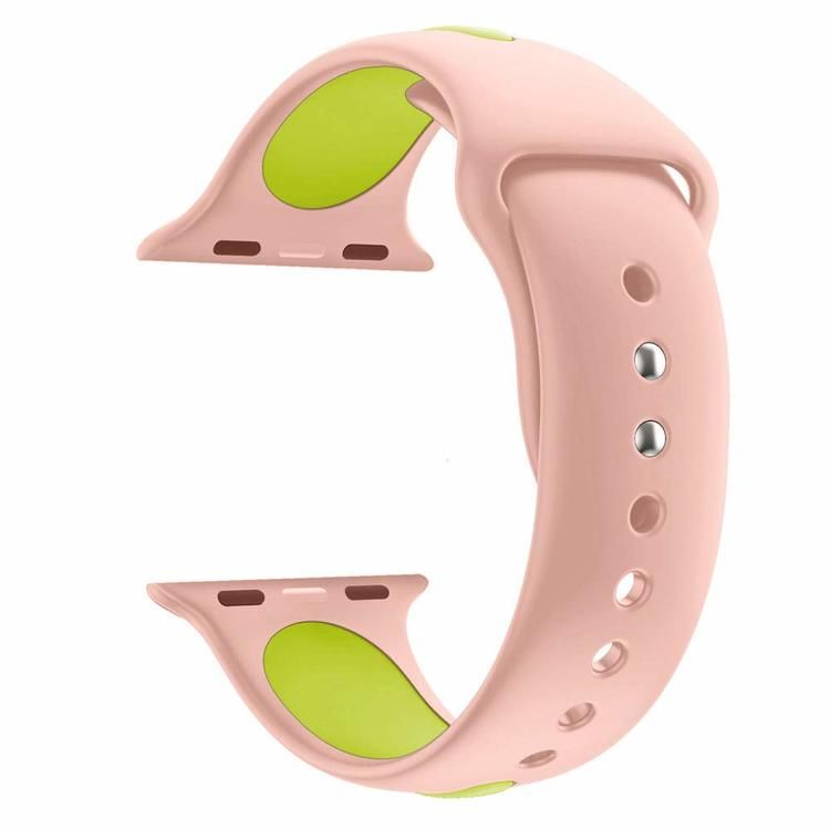 Armband sport för Apple Watch Rosa/Grön