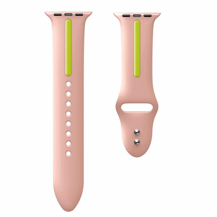 Armband sport för Apple Watch Rosa/Grön