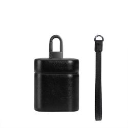 AirPods PU-Läder Fodral Svart