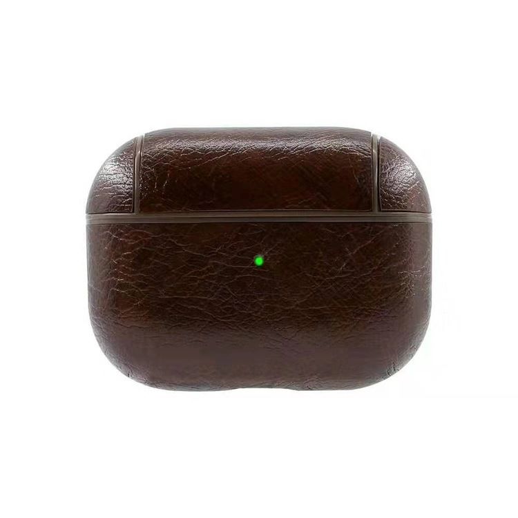 AirPods Pro PU-Läder Fodral Brun