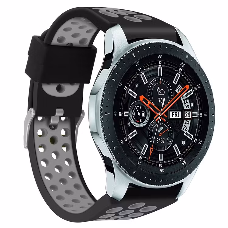 Samsung Galaxy Watch 42mm - 46mm SVART/GRÅ