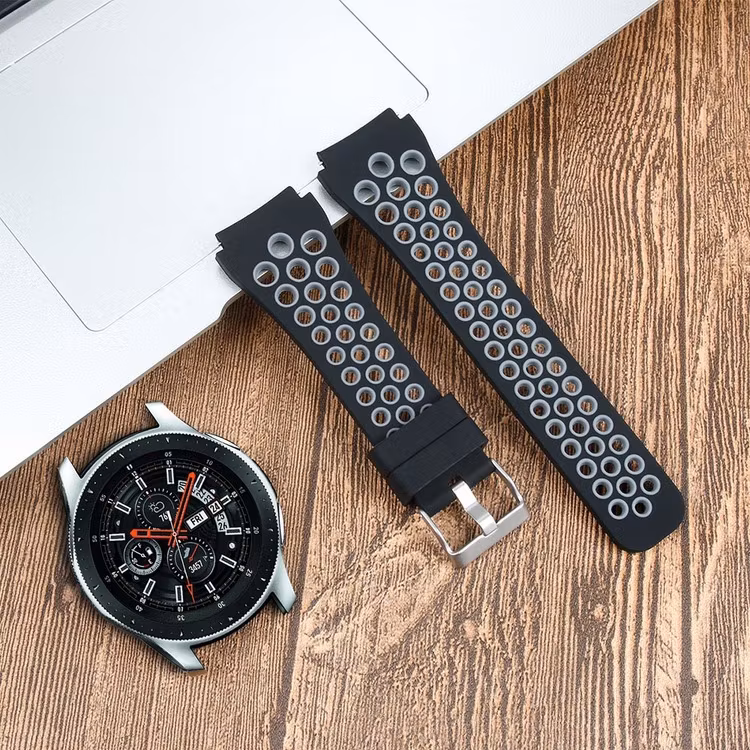 Samsung Galaxy Watch 42mm - 46mm SVART/GRÅ