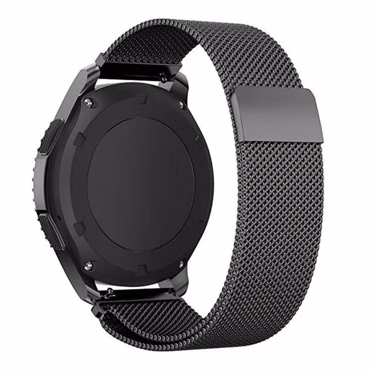 Samsung Galaxy Watch Armband Milanesisk 46mm SVART