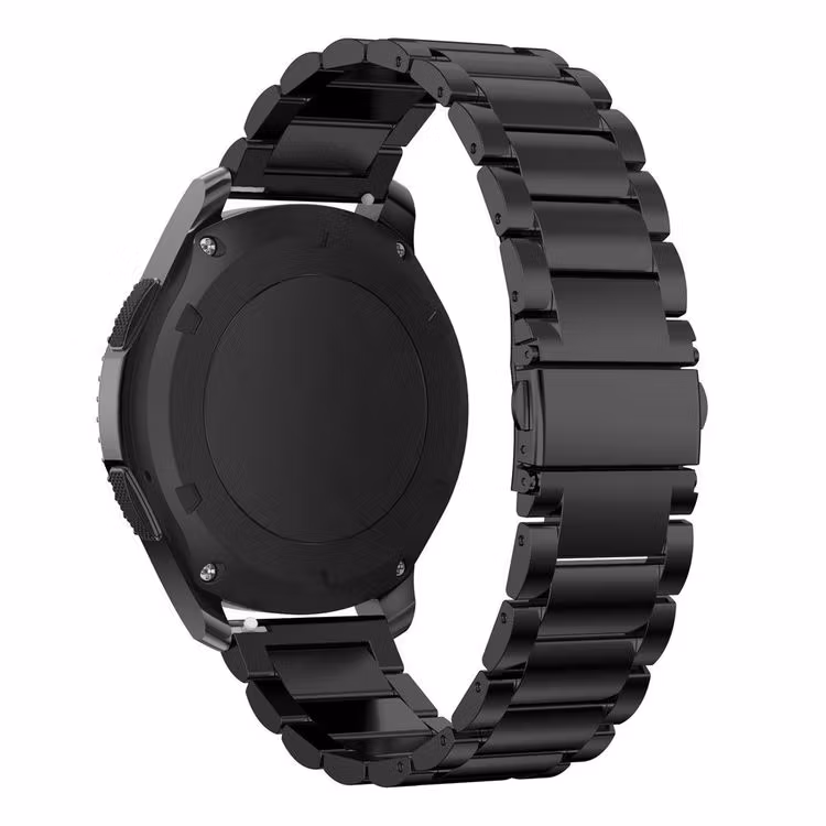 Samsung Galaxy 46mm Watch Borstat Metallarmband SVART